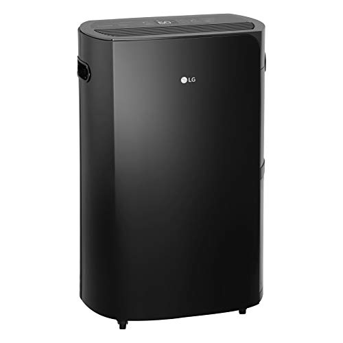 LG UD501KOJ5 PuriCare 2019 50-Pint Pump and Wi-Fi in Black Energy Star Dehumidifier