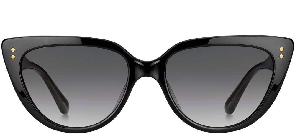 Kate Spade New York Women's Alijah/G/S Cat Eye Sunglasses, Black, One Size