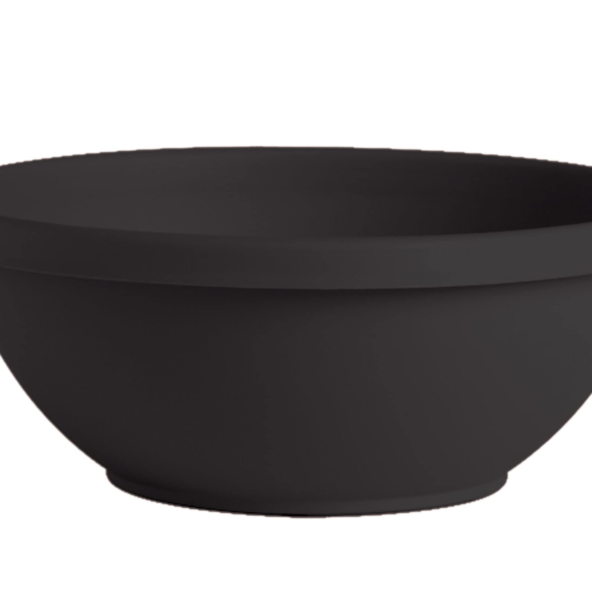 Bloem Terra Plant Bowl Planter 14" - Black