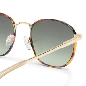 Le Specs Neptune Deux Bright Gold/Tortoise/Khaki Gradient One Size