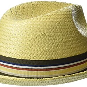 Brixton unisex adult Castor Fedora, Tan, Large US