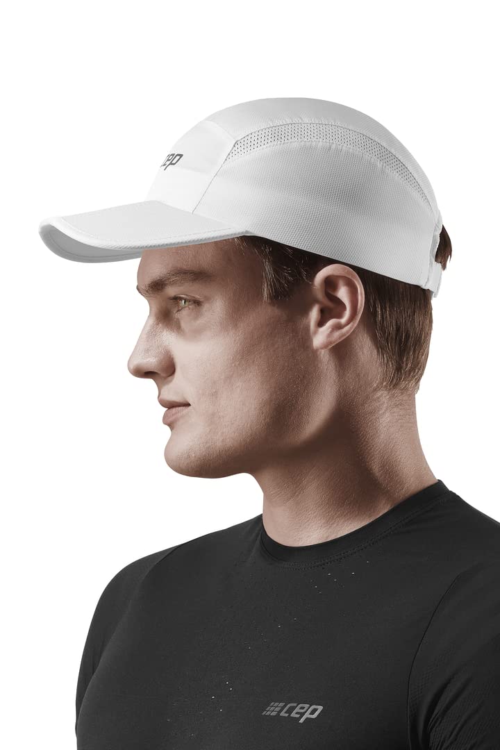 The Run Cap, White, Unisex, OS