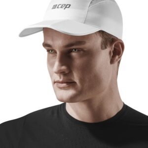 The Run Cap, White, Unisex, OS