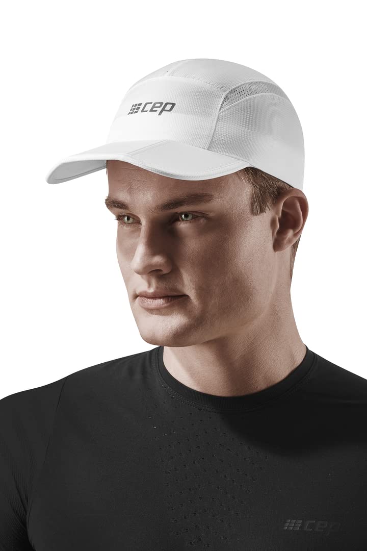 The Run Cap, White, Unisex, OS