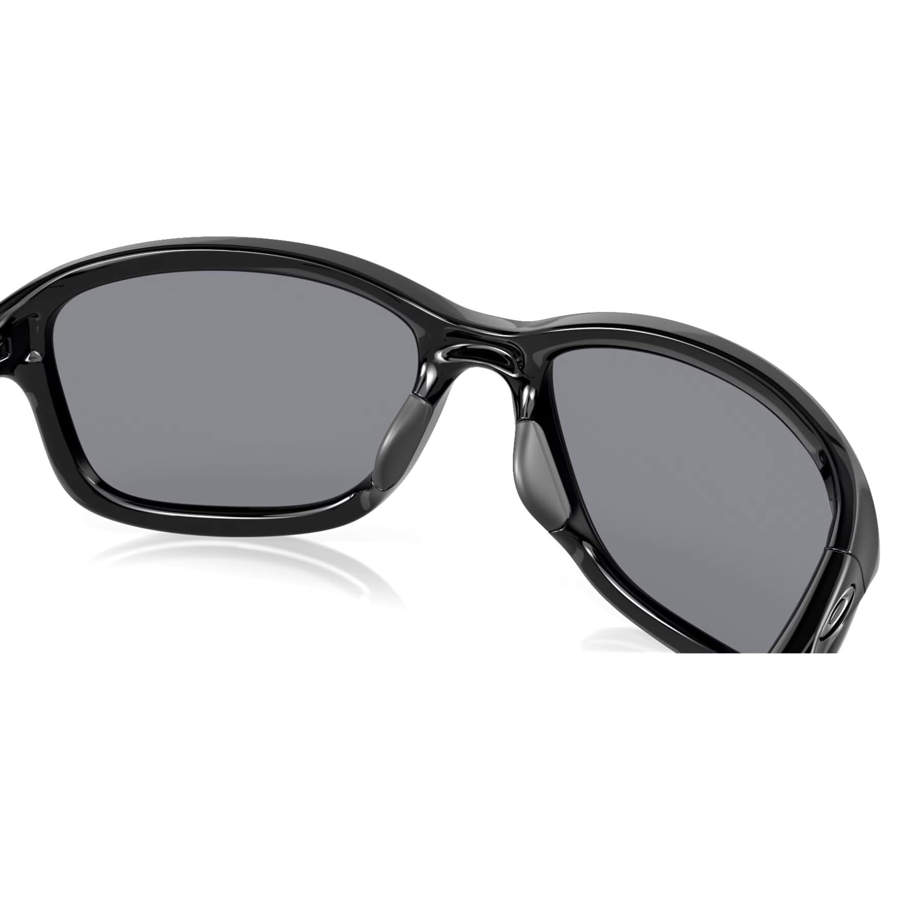 Oakley Woman Sunglasses Polished Black Frame, Grey Lenses, 59MM