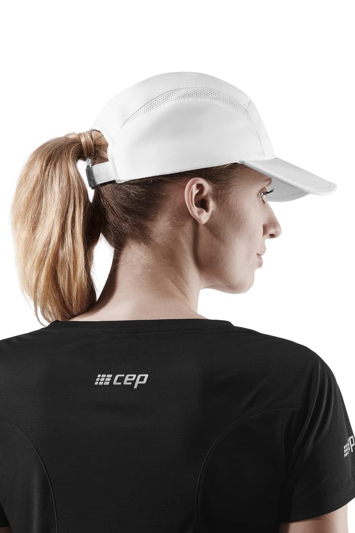 The Run Cap, White, Unisex, OS