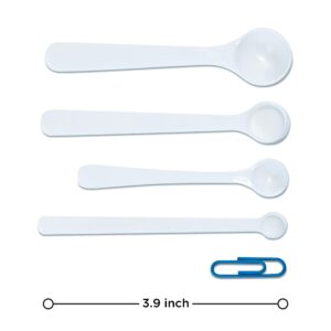 Dosing spoon | milligram measuring spoons set of 7 | exact dosing from 6 mg to 1g | mg measuring spoons for powder