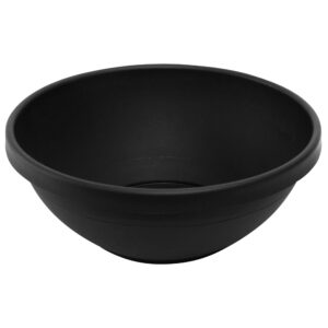 Bloem Terra Plant Bowl Planter 14" - Black