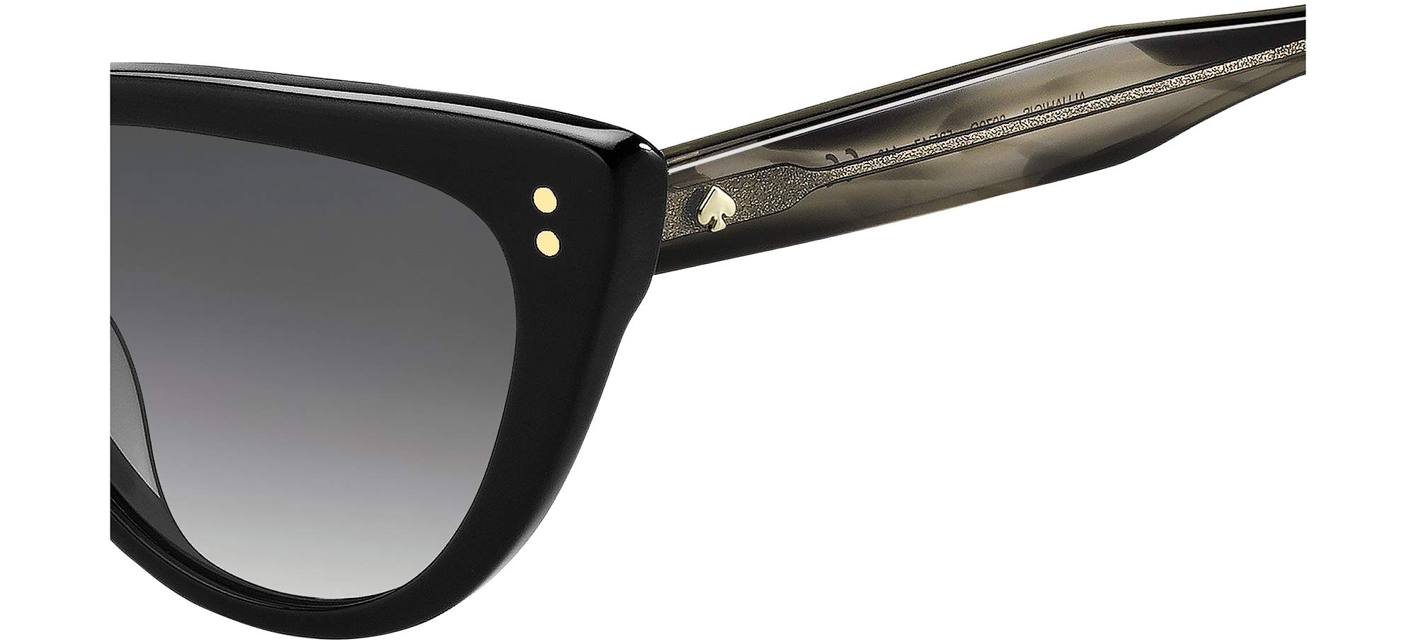 Kate Spade New York Women's Alijah/G/S Cat Eye Sunglasses, Black, One Size