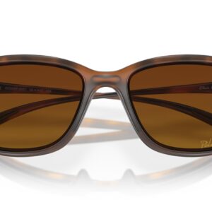 Oakley Woman Sunglasses Matte Brown Tortoise Frame, Brown Gradient Polarized Lenses, 59MM