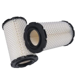 qhalen 2pcs air filter for 591334, 796031, 31a507-0131-b1 replace john deere miu1303 gy21435 miu13963