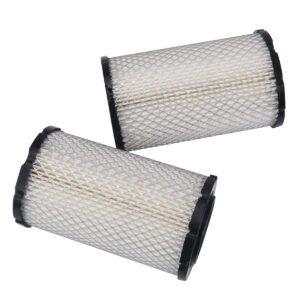 QHALEN 2Pcs Air Filter for 591334, 796031, 31A507-0131-B1 Replace John Deere MIU1303 GY21435 MIU13963