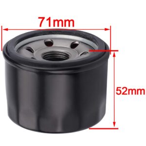 Hipa 951-12690 Oil Filter for MTD 751-12690 420cc Troy Bilt TB30 TB30R TB42 TB46 Lawn Mower Craftsman LT1500 LT3800 LT4200 R1000 T1000 T1200 T1300 T1500 fits for Cub Cadet XT1 CC30 CC30H CC800 CR30