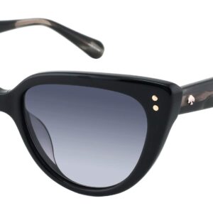 Kate Spade New York Women's Alijah/G/S Cat Eye Sunglasses, Black, One Size