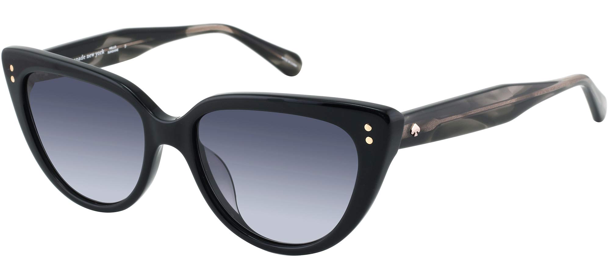 Kate Spade New York Women's Alijah/G/S Cat Eye Sunglasses, Black, One Size