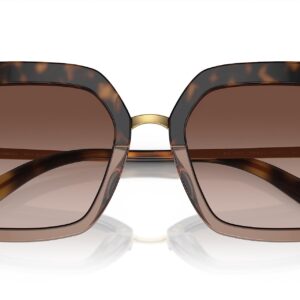 Dolce & Gabbana DG4373 Top Havana Transparent Brown/Brown Gradient One Size