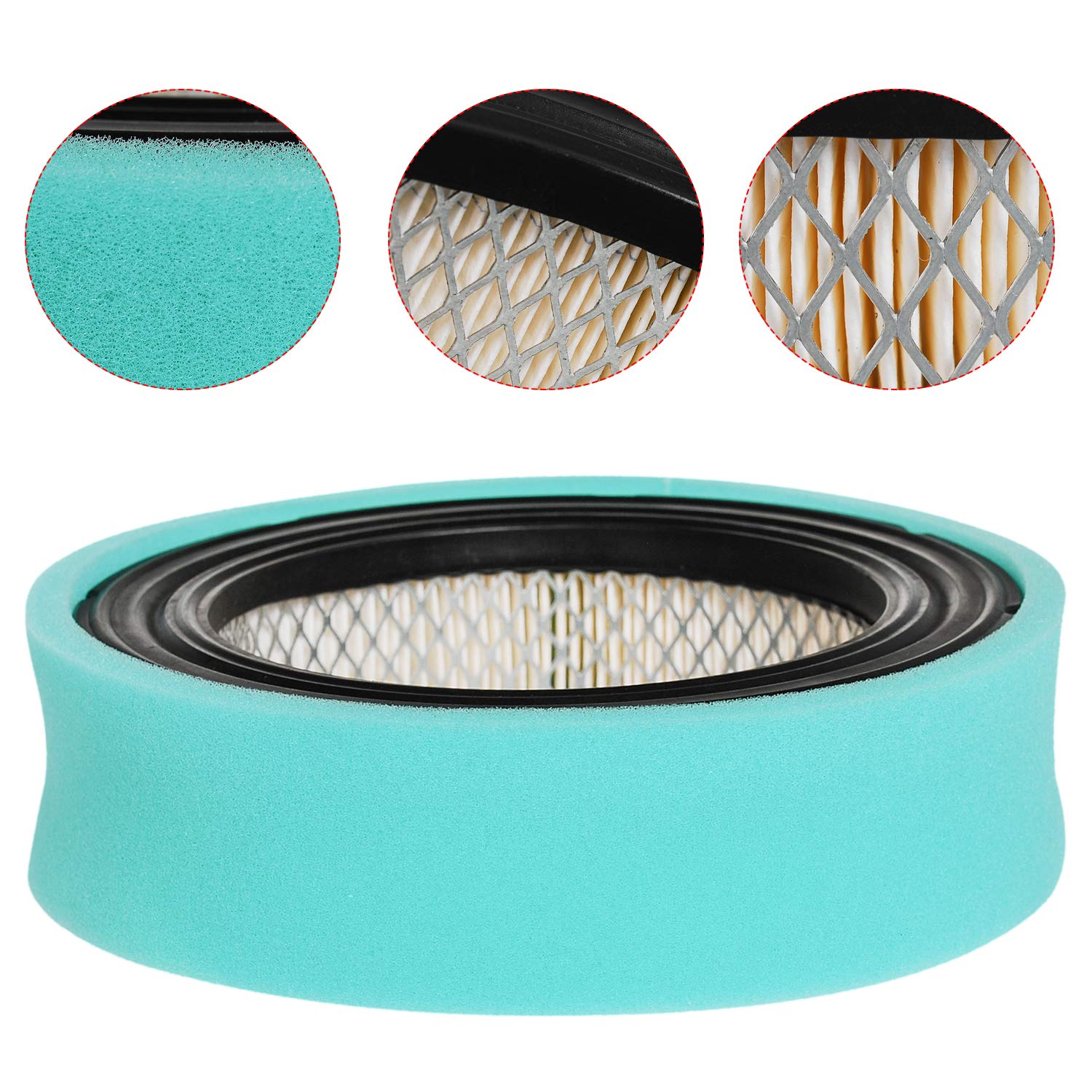 HIFROM Round Air Filter Cartridge Pre-Filter Replacement for 543275 543277 613275 613277 614275 614277 Replace 841856 4232 806232 692519 692520