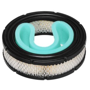 HIFROM Pack of Round Air Filter Cartridge Pre-Filter Spark Plug Replacement for 543275 543277 613275 613277 614275 614277 Replace 841856 4232 806232 692519 692520