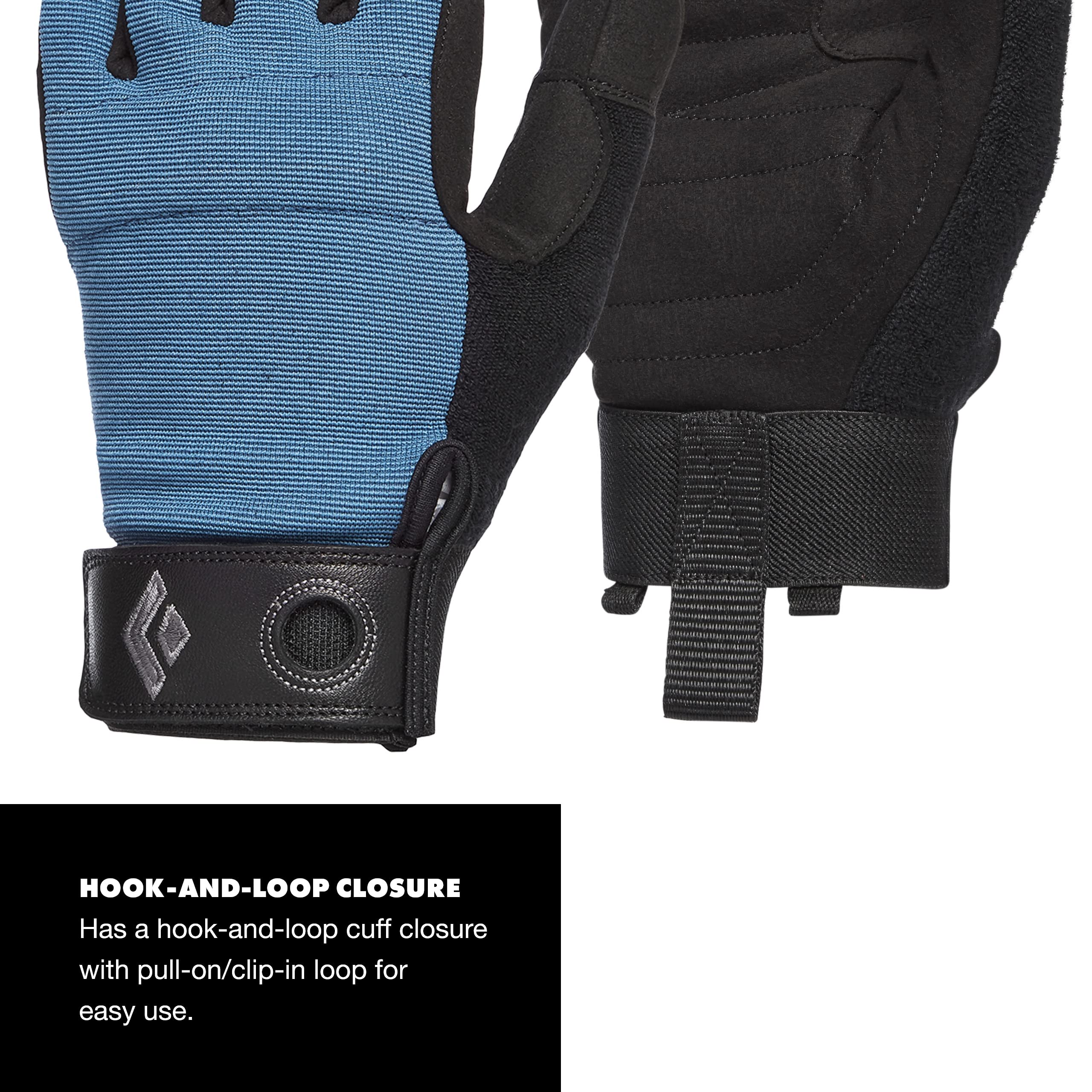 BLACK DIAMOND Equipment Crag Gloves - Astral Blue - Large