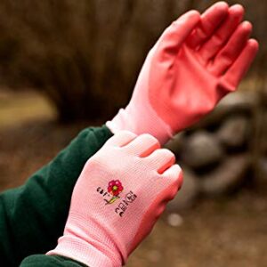 12 PAIRS Women Gardening Gloves with Micro Foam Coating - Garden Gloves Texture Grip - Women’s Work Glove - Working Gloves For Weeding, Digging, Raking and Pruning, Medium