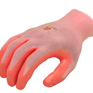 12 PAIRS Women Gardening Gloves with Micro Foam Coating - Garden Gloves Texture Grip - Women’s Work Glove - Working Gloves For Weeding, Digging, Raking and Pruning, Medium