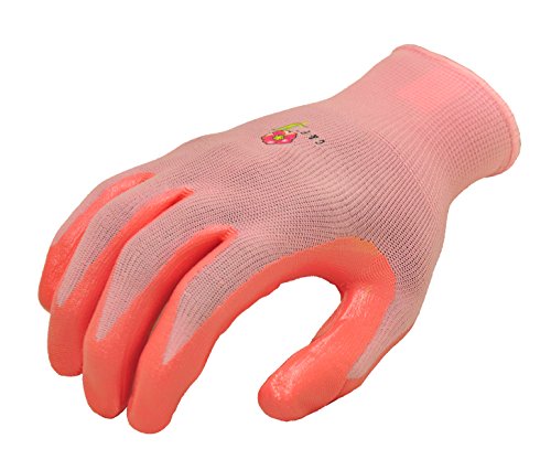 12 PAIRS Women Gardening Gloves with Micro Foam Coating - Garden Gloves Texture Grip - Women’s Work Glove - Working Gloves For Weeding, Digging, Raking and Pruning, Medium