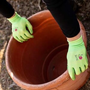 12 PAIRS Women Gardening Gloves with Micro Foam Coating - Garden Gloves Texture Grip - Women’s Work Glove - Working Gloves For Weeding, Digging, Raking and Pruning, Medium