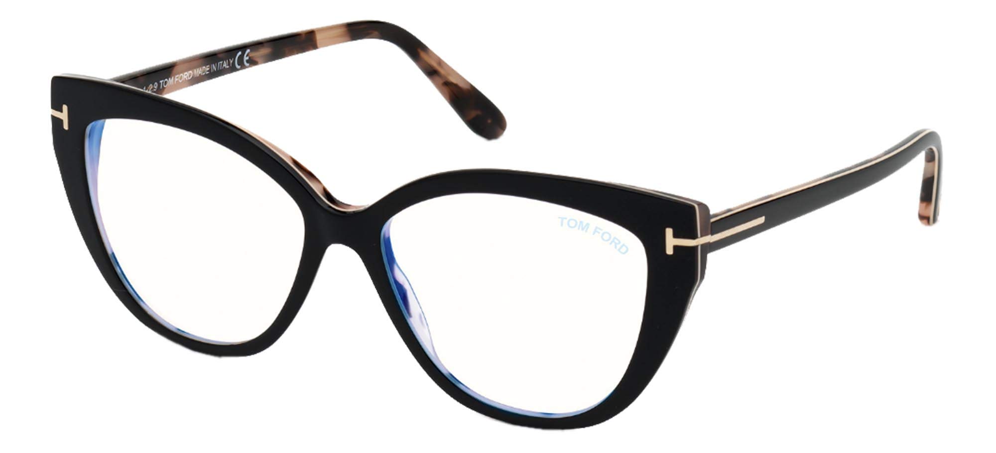 Tom Ford FT 5673-B BLUE BLOCK Black Havana 54/15/140 women Eyewear Frame