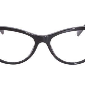 Versace VE3276 - GB1 EYEWEAR FRAME BLACK W/DEMO LENS 54MM