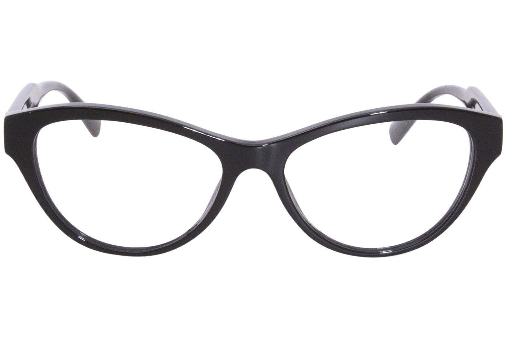 Versace VE3276 - GB1 EYEWEAR FRAME BLACK W/DEMO LENS 54MM