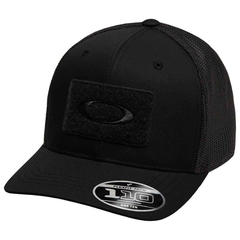 Oakley Mens Si 110 Snapback Cap, Black