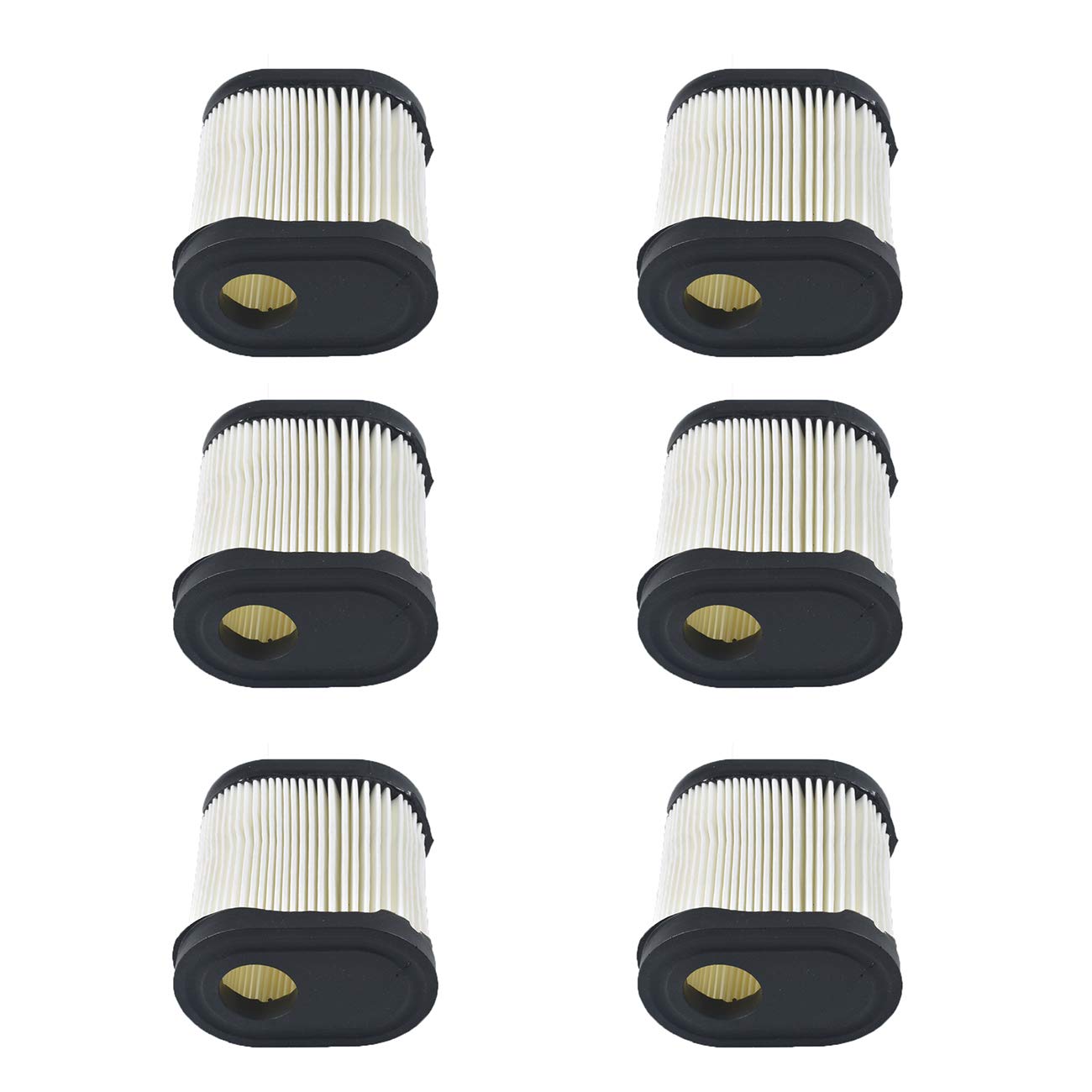 UAUS 6PCS Air Filter for Toro Recycler 20016 20017 20018 Tecumseh 36905 740083A