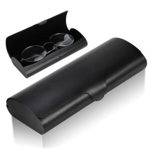 hifot aluminium glasses case, slim reading glasses case, portable travel metal eyeglass spectacles protection hard shell case