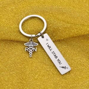 7RVZM Nurse Keychain Nurse Jewelry Medical Gift Nursing Keychain RN Registered Nurse Gift Nurse Graduation Jewelry Medical Jewelry Medical Student Gift Nurse Birthday Gift