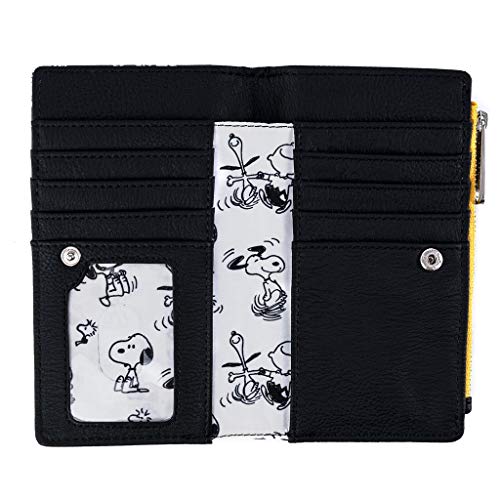 Loungefly Peanuts Snoopy and Woodstock All Over Print Wallet