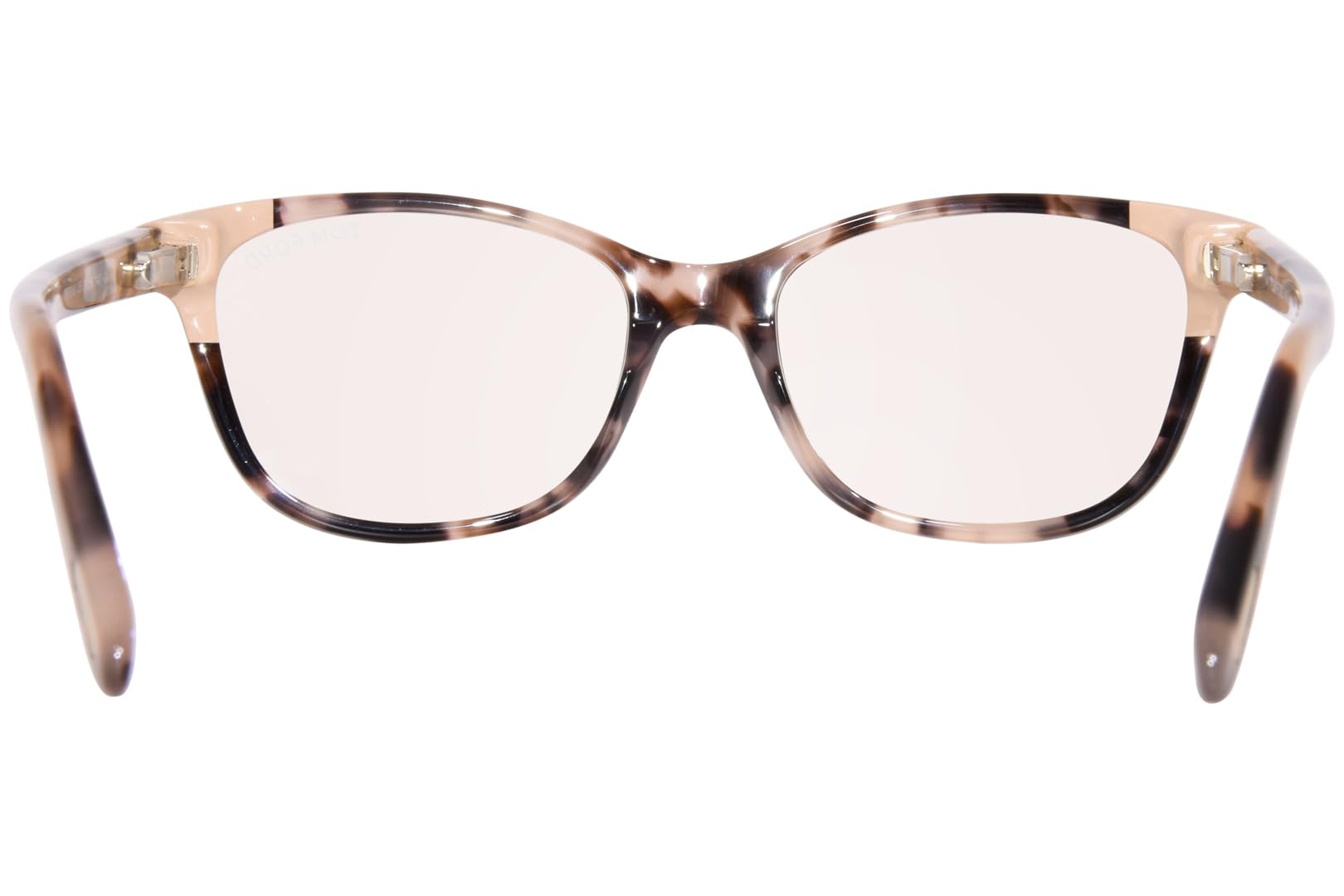 Eyeglasses Tom Ford FT 5638 -B 055 Shiny Vintage Pink Havana, Rose Gold/Blue Bl