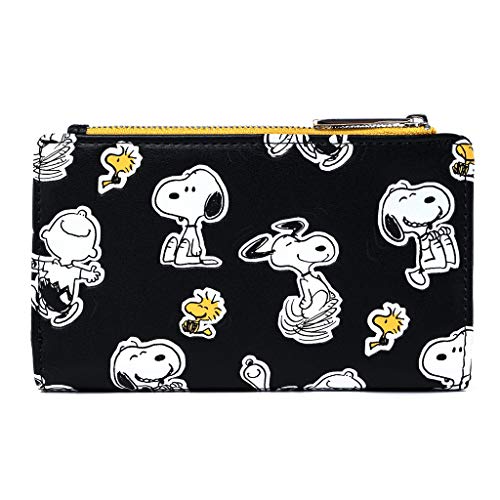 Loungefly Peanuts Snoopy and Woodstock All Over Print Wallet