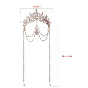 BLESSUME Halo Crown Mary Goddess Headband Women's Halloween Costume Goddess Headpiece (Style 13)