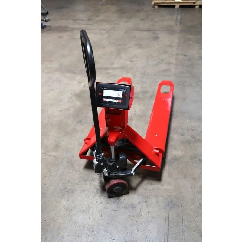 SellEton SL-5000-E Industrial Warehouse Truck/Pallet Jack Scale with 5000 lb x 1lb