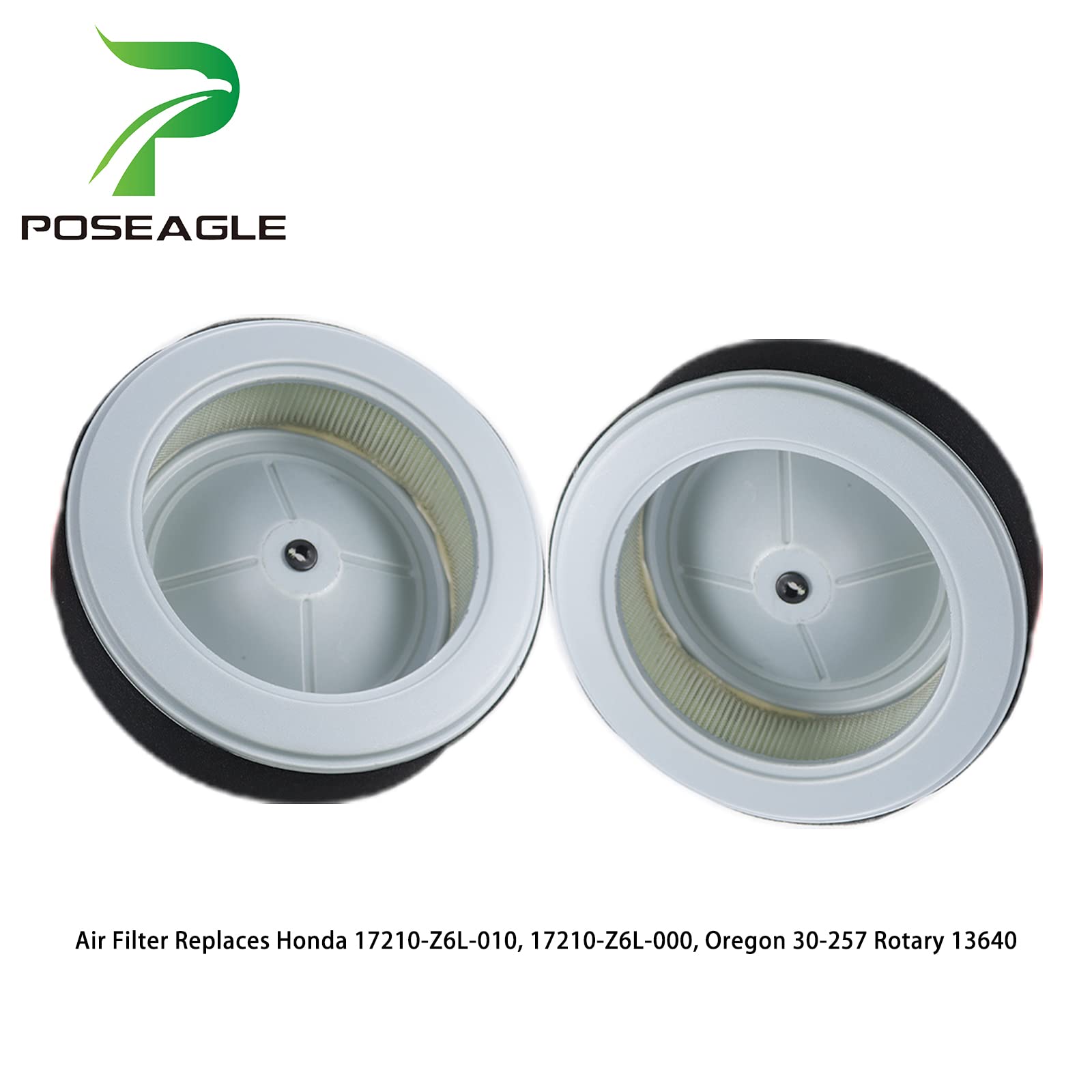 POSEAGLE GX630 Air Cleaner Element Replaces 17210-Z6L-010 for Honda GX630, GX630R, GX630RH, GX660, GX660R, GX690, GX690R Engines and Honda EB10000 Generators