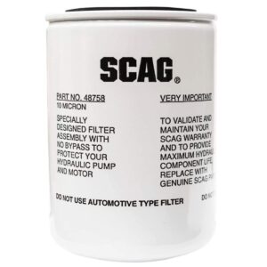 Scag 2PK Genuine OEM Hydraulic Transmission Filter 48758