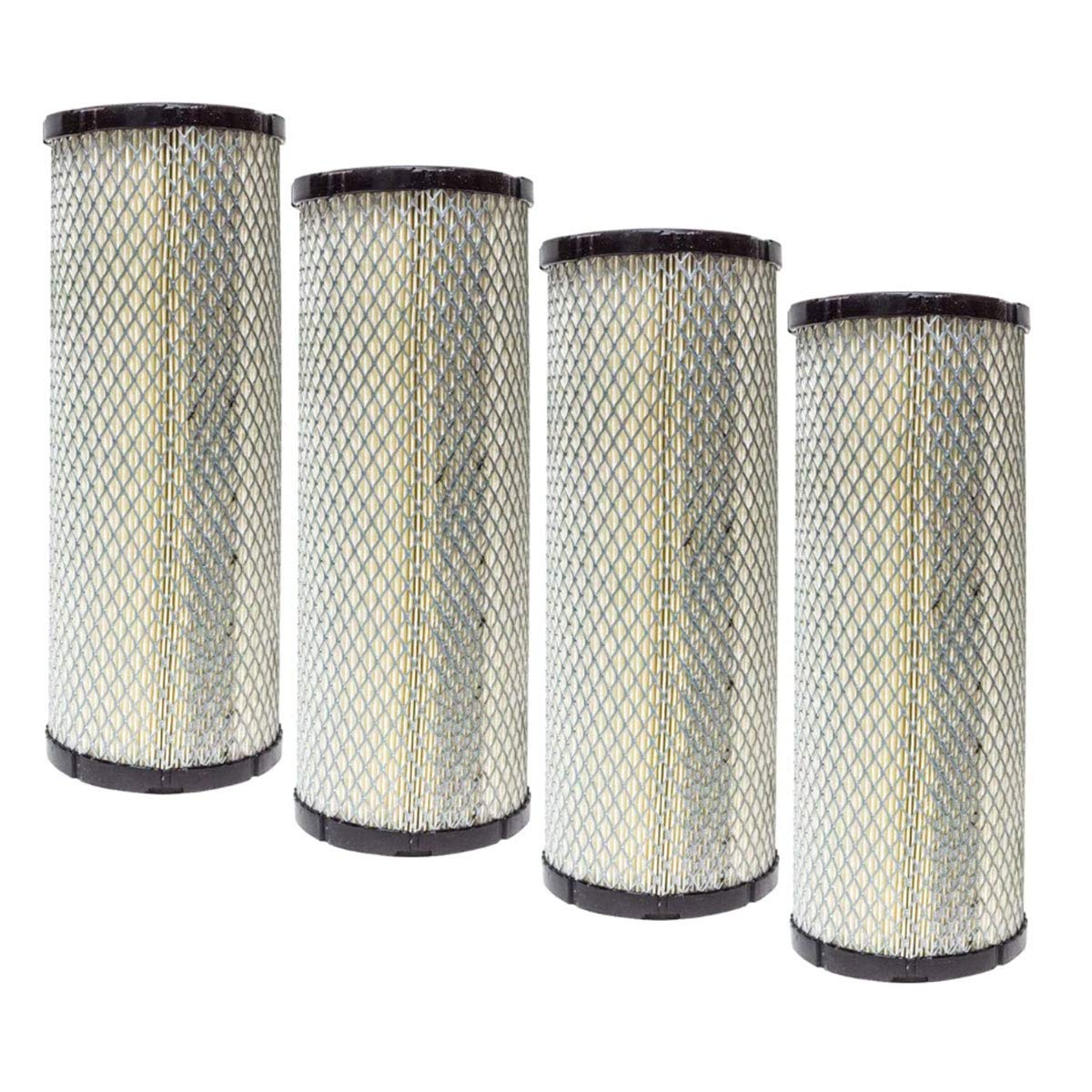 EPR 4PK Air Filter Replacement for Kawasaki 11013-7020 Kohler 25 083 01 25 083 01-S John Deere M131802 M144100 MIU12457