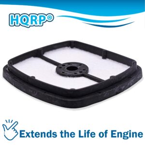 HQRP Filter (5-pack) compatible with Echo PB-200 PB-201 PB-250 PB-250LN PB-252 PB-2100 PB-2155 PB-2455 Handheld Leaf Blower/Vacuum