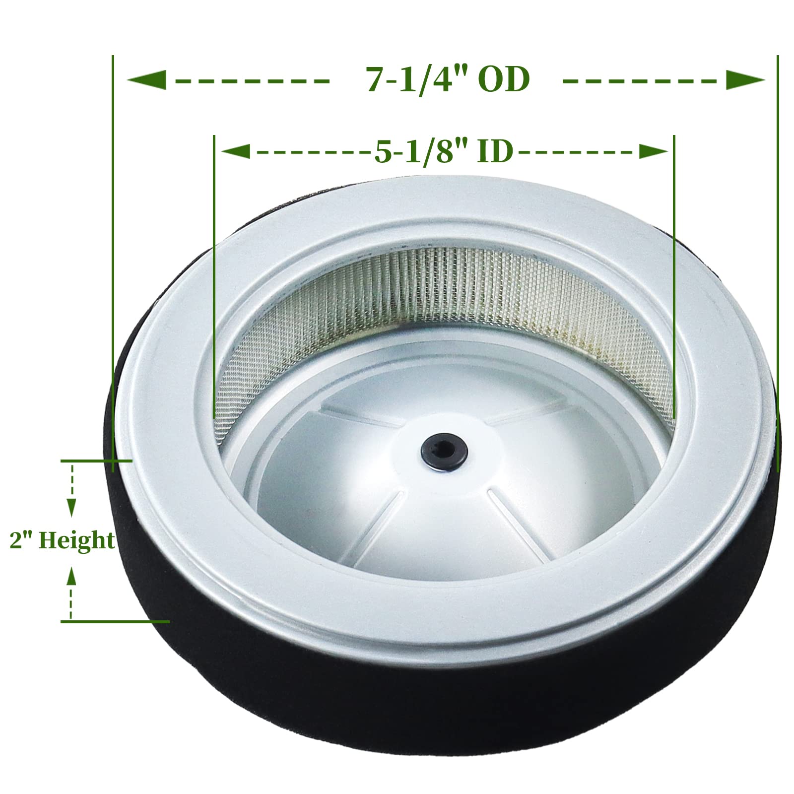 POSEAGLE GX630 Air Cleaner Element Replaces 17210-Z6L-010 for Honda GX630, GX630R, GX630RH, GX660, GX660R, GX690, GX690R Engines and Honda EB10000 Generators