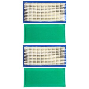 Air Filter 494511 494511S & Pre Filter 492889 492889S Replacement for Briggs & Stratton 4145 93400 115400 133400 Honda G150 G200 GX200# 17211-883-W20 Generac 3.5 5 5.5HP Vanguard Engines