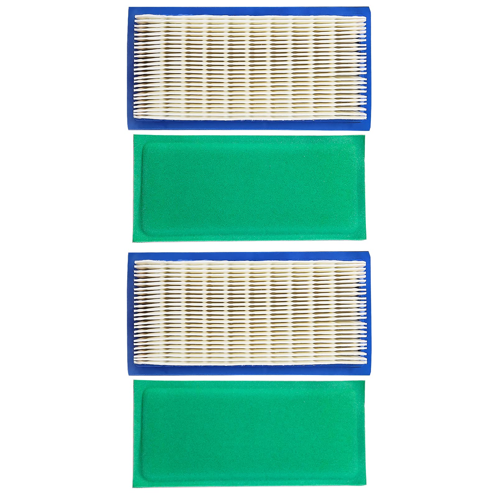 Air Filter 494511 494511S & Pre Filter 492889 492889S Replacement for Briggs & Stratton 4145 93400 115400 133400 Honda G150 G200 GX200# 17211-883-W20 Generac 3.5 5 5.5HP Vanguard Engines