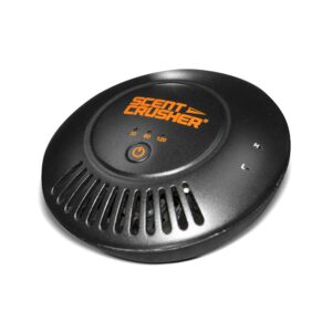 Scent Crusher Halo Series Room Clean - Releases Ozone to Remove Unwanted Odors in Rooms up to 500 sq. ft, Plugs into Any Standard 110-Volt AC Outlet, Adjustable Timer: 30, 60 or 120 Minutes