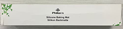 PHILORN Silicone Baking Mat Set, 16.5" x 11.42" Macaron Baking Mat, Non-Stick Baking Mat with Baking Tools, 2 Pack Food Safe Baking Silicone Mat, Reusable Baking Mat for Oven, Cookie, Bread