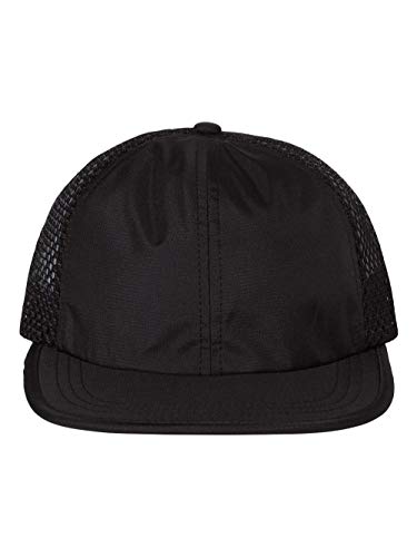 Richardson Rouge Wide Set Mesh Cap One Size Black