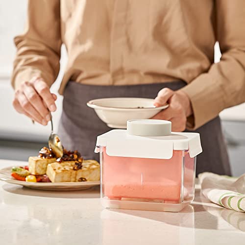 TOFUDEE Tofu Press | Food Strainer for Paneer, Cheese, & All Kinds of Tofu - Soft, Silken, Organic, Extra Firm | Enhance Cooking, Save Time, & Elevate Your Dishes - Dishwasher Safe & BPA-Free